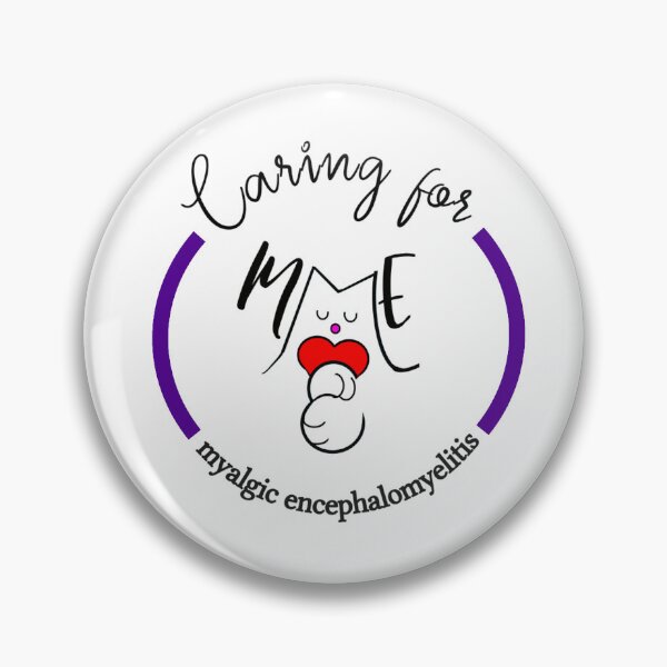 Item preview, ME MYALGIC ENCEPHALOMYELITIS CFS CHRONIC ILLNESS AWARENESS PURPLE designed and sold by Marni Scofidio Desi9ns.