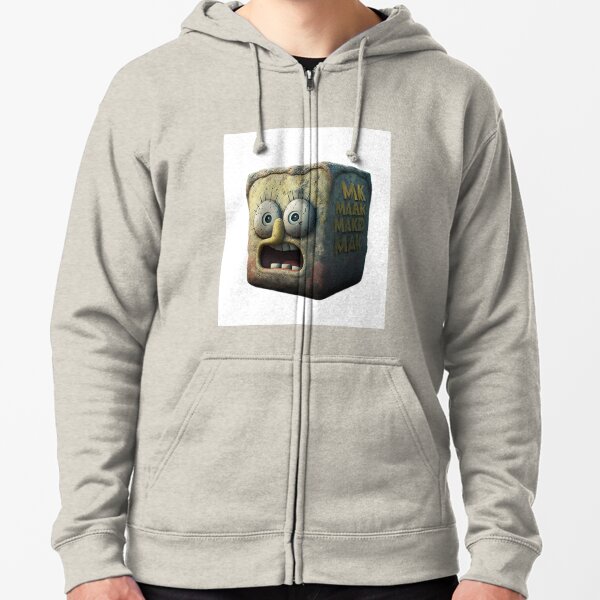 SPONGEBOB MEME funny face Pullover Hoodie for Sale by ARTemSPL