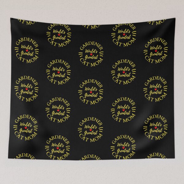 Item preview, Worlds Greatest Gardener And Cat Mom designed and sold by McThingummy.