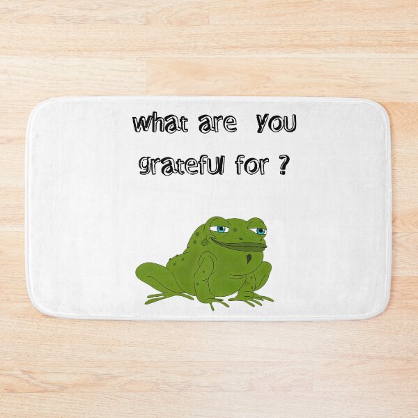 Item preview, BIG MOUTH Frog Gratitoad | What are you grateful for ? designed and sold by NanarodsDesign.