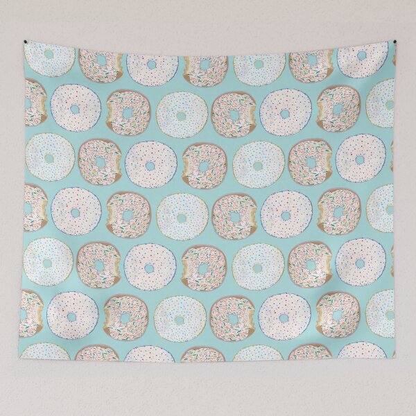 Item preview, Donuts - Blue designed and sold by KBurnsArt.