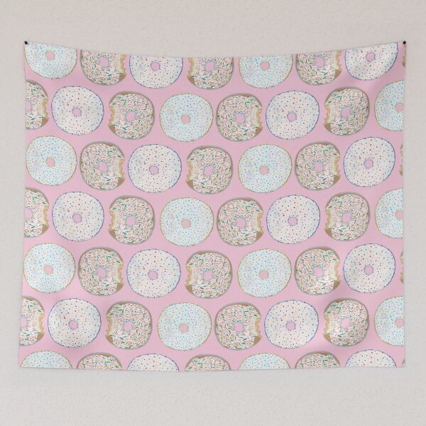 Item preview, Donuts - Pink designed and sold by KBurnsArt.