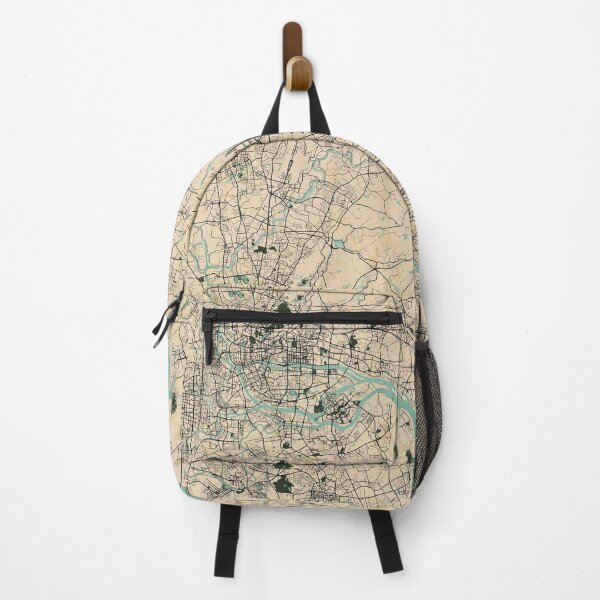 Item preview, Guangzhou City Map of Guangdong, China - Vintage designed and sold by deMAP.