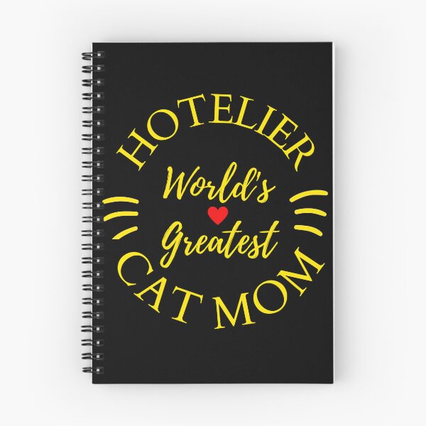 Item preview, Worlds Greatest Hotelier And Cat Mom designed and sold by McThingummy.