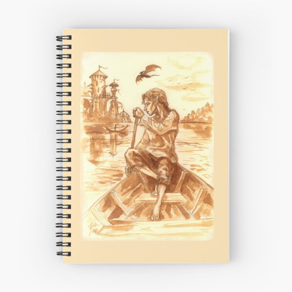 Item preview, Row into the new world - art designed and sold by Lotusalchemy.