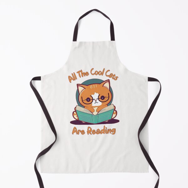 Item preview, Cute Reader Cat designed and sold by HappyLifeCreate.