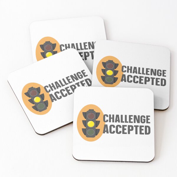 Item preview, Challenge Accepted! designed and sold by Finde.