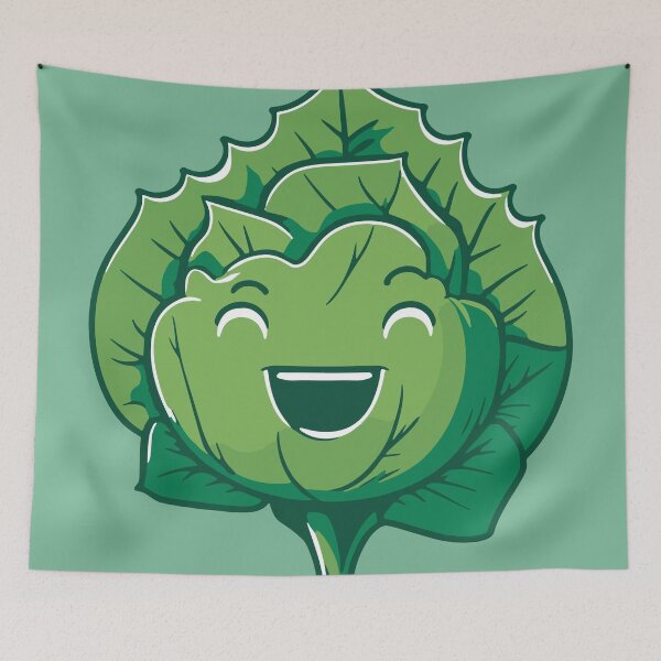 Item preview, Amused Cabbage designed and sold by RoboRaphael.