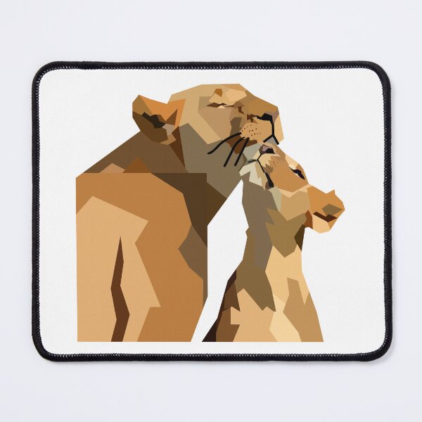 Item preview, My geometric Lion drawing designed and sold by Blondiabshop.