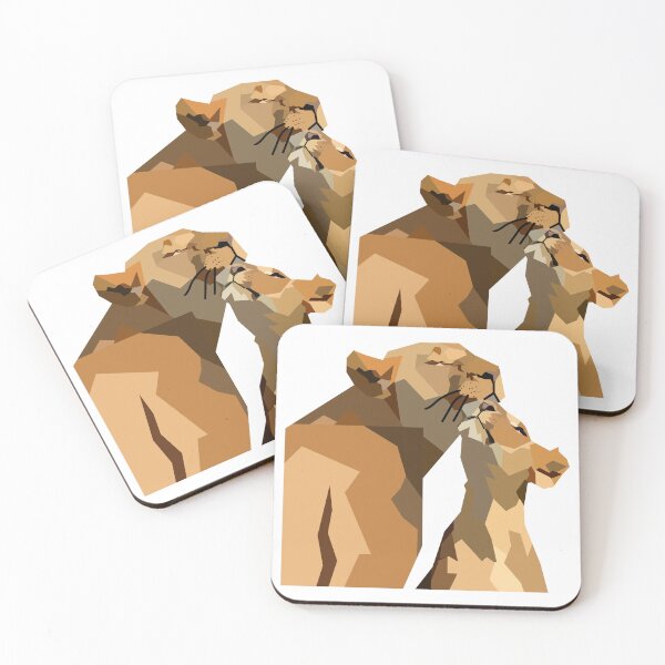 Item preview, My geometric Lion drawing designed and sold by Blondiabshop.