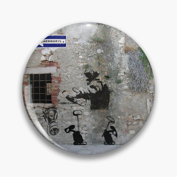 Artikelvorschau, Wandgemälde im Banksy-Stil von Tschernobyl entworfen und verkauft von AspectArtWorks.