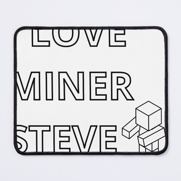 Item preview, minecraft-miner-steve-game-video-game-playstation-miners designed and sold by Designerboutic.