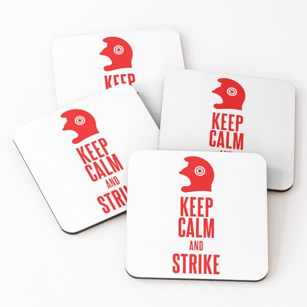 Item preview, Keep Calm and Strike designed and sold by Alien-Theory.