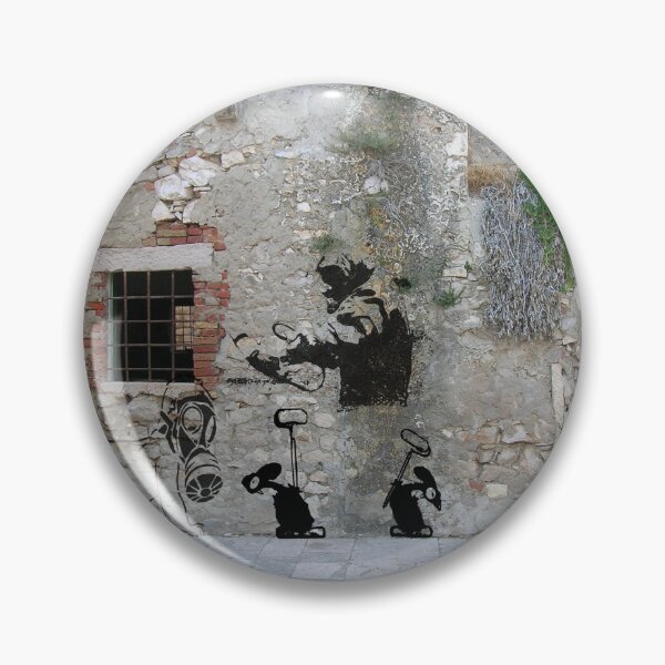 Artikelvorschau, Wandgemälde im Banksy-Stil entworfen und verkauft von AspectArtWorks.