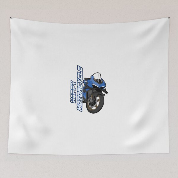 Item preview, Blue Ducati V2 - Happy Motorcycle designed and sold by MotorcycleLove.