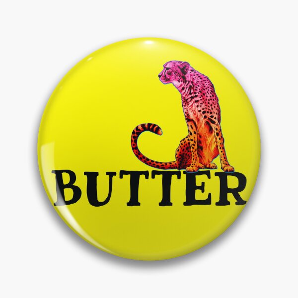 Item preview, Butter Flaming Hot Cheetah (noir) designed and sold by LtdPublicImage.