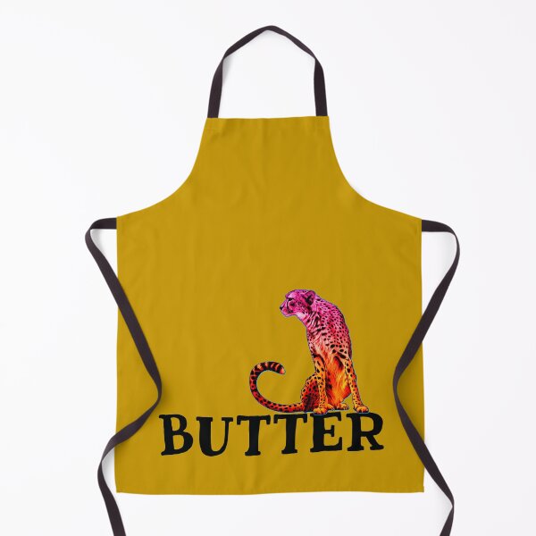 Item preview, Butter Flaming Hot Cheetah (noir) designed and sold by LtdPublicImage.