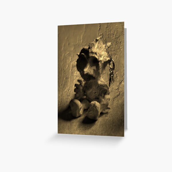 Golem Moderna Greeting Card