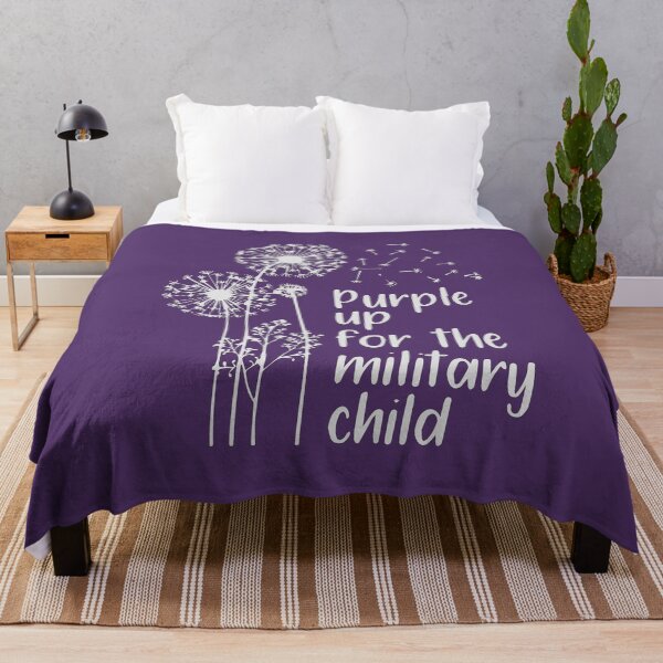 Item preview, Purple Up For Military Child Awareness Shirt,Military Children Month Shirt,Purple Rainbow Military Child,Military Mom Appreciation designed and sold by RedArtsDesign.