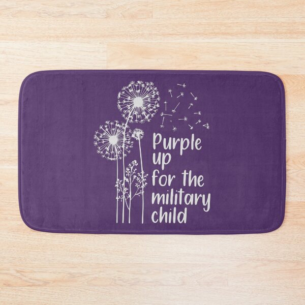 Item preview, Purple Up For Military Child Awareness Shirt,Military Children Month Shirt,Purple Rainbow Military Child,Military Mom Appreciation designed and sold by RedArtsDesign.