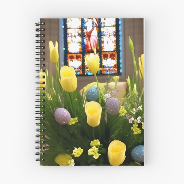 Item preview, Church Spring Flowers designed and sold by pinkal.