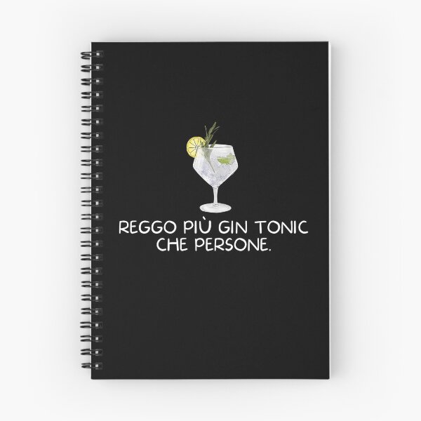 Item preview, Reggo Più Gin Tonic Che Persone Meme Divertente Funny Sarcastic Italian Quote designed and sold by MnmlArt.