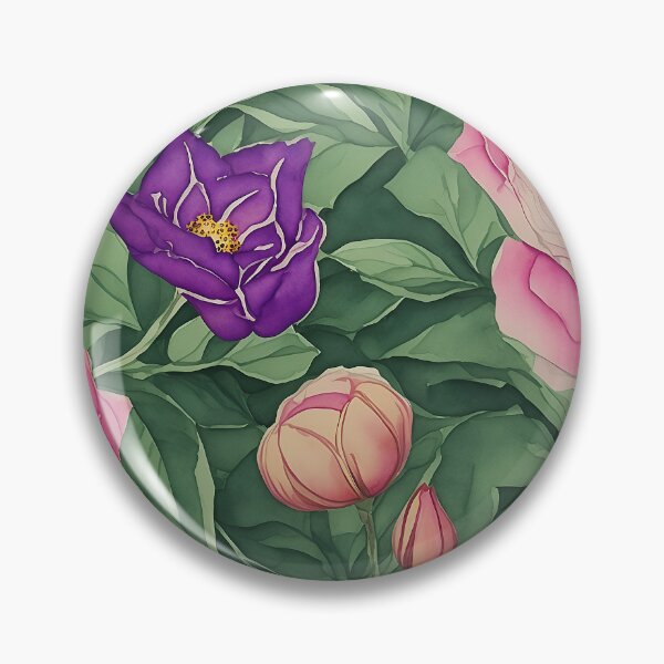 Item preview, Repeatable Watercolour Rose Pattern designed and sold by Mark Harrop.