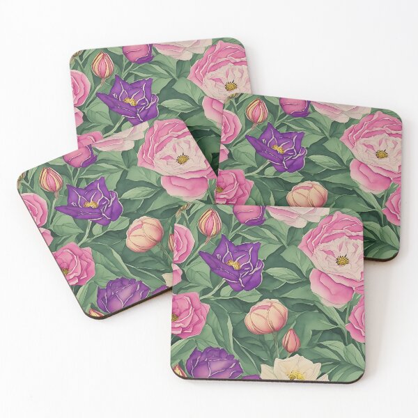 Item preview, Repeatable Watercolour Rose Pattern designed and sold by Mark Harrop.
