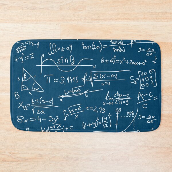 Item preview, Handwritten Math Formulas | Algebra Formulas Collage designed and sold by EngineersArt.