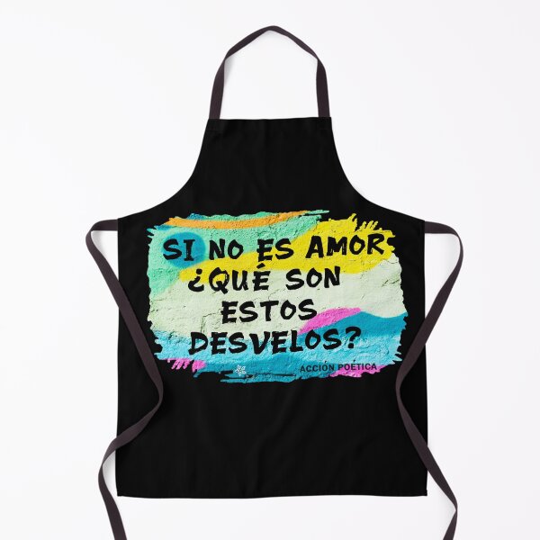 Item preview, Si no es amor... ¿qué son estos desvelos? (over black) designed and sold by Hugo Cuevas-Mohr.