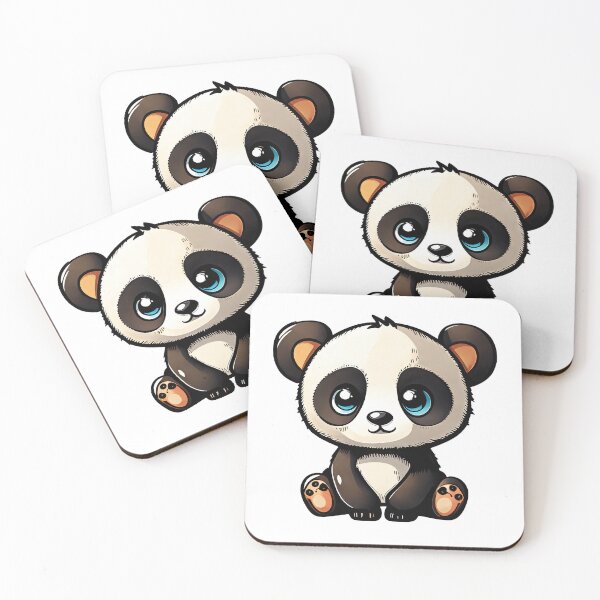 Artikelvorschau, Netter Cartoon Panda entworfen und verkauft von SwagCraftsCo.
