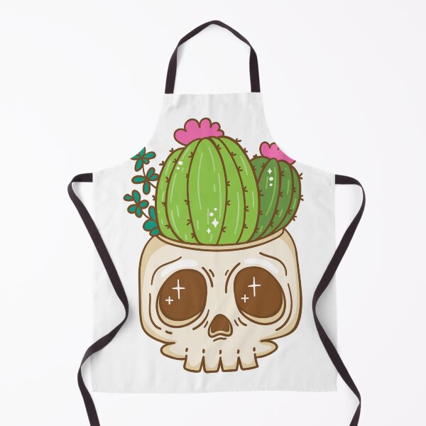 Item preview, skull with Cactus  designed and sold by happygreenshop.