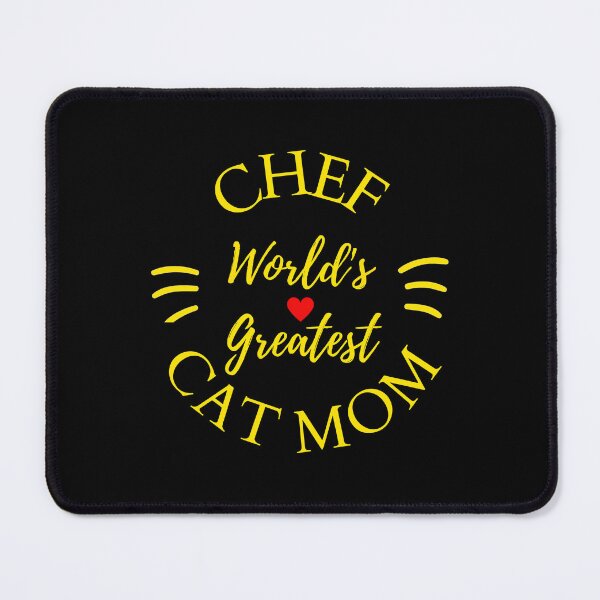 Item preview, Greatest Chef And Cat Mom designed and sold by McThingummy.
