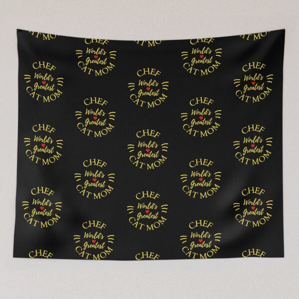 Item preview, Greatest Chef And Cat Mom designed and sold by McThingummy.