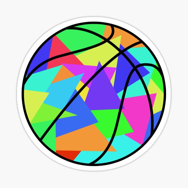 Item preview, My basketball geometric drawing designed and sold by Blondiabshop.