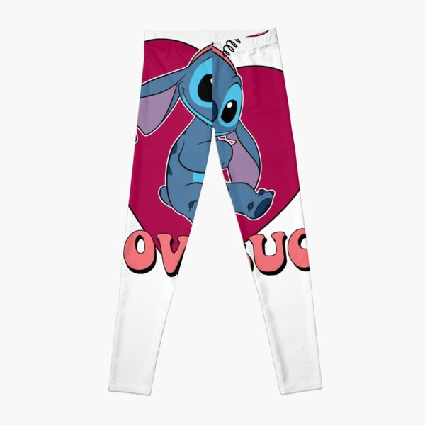 Disney Lilo & Stitch Active Capri Legging - Super Soft Performance Jersey  Stitch Tie Dye