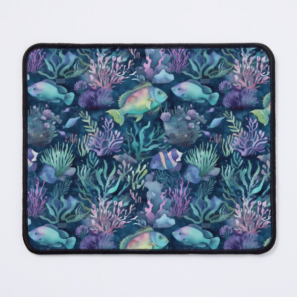 Item preview, The coral sea in blue tile 1 designed and sold by Richard-Y.
