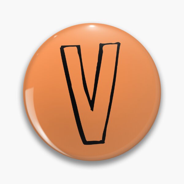 Item preview, Alphabet Range - Sketched 'V'  designed and sold by TheWorldofYvonneMarrs.