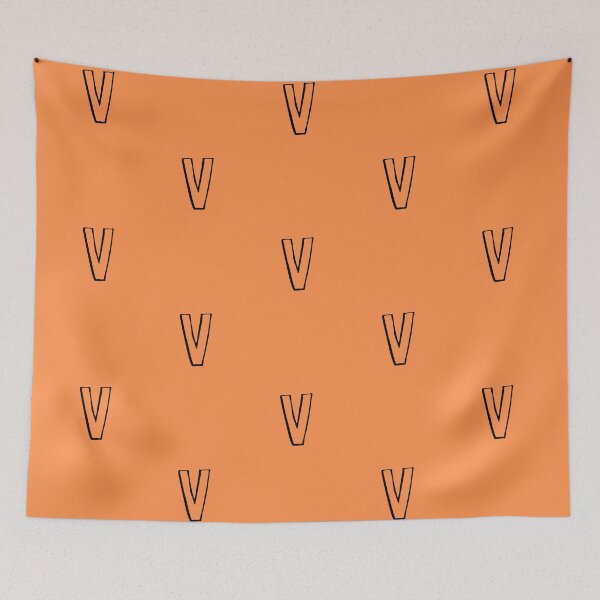 Item preview, Alphabet Range - Sketched 'V'  designed and sold by TheWorldofYvonneMarrs.