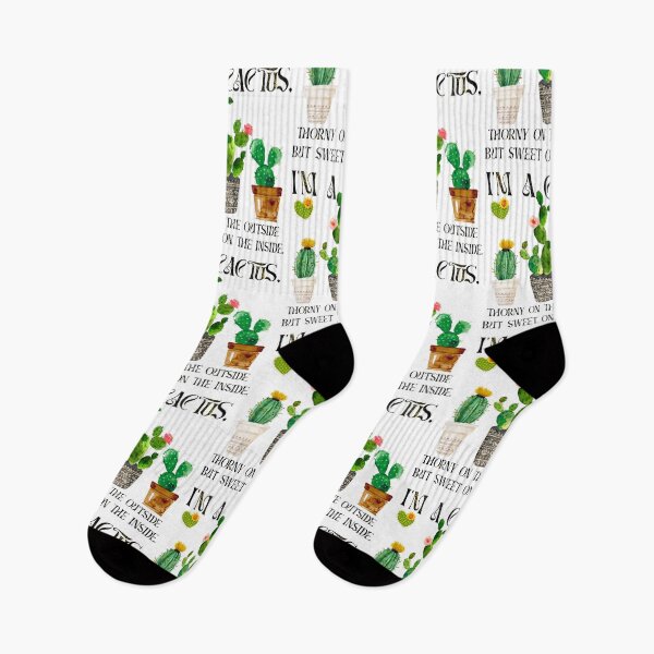 Item preview, I'm a cactus, thorny on the outside but sweet on the inside., Symbols of Love and Life Botanic designed and sold by AJ DESIGN.