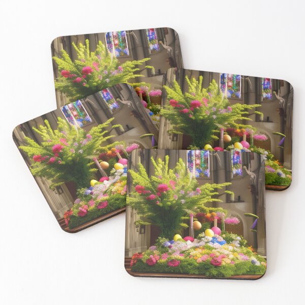 Item preview, Church Flowers at Easter designed and sold by pinkal.