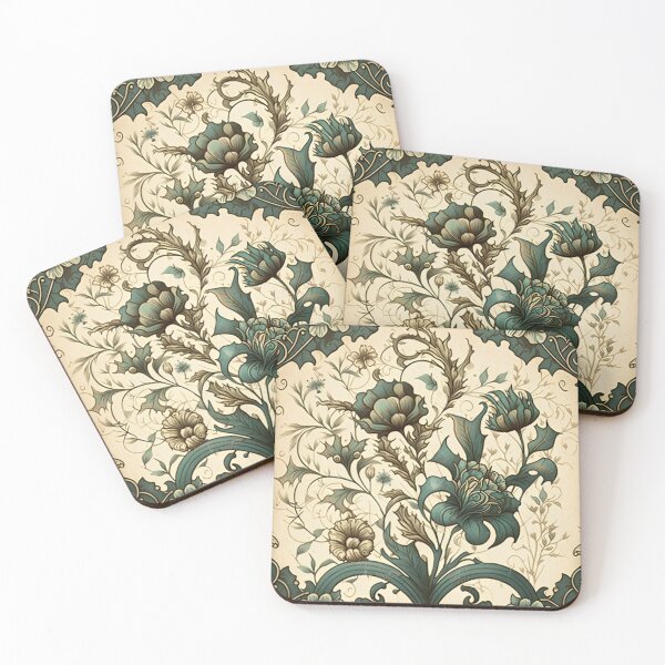 Item preview, Antique Florals - Classic Vintage Floral Pattern designed and sold by PassionPalette.