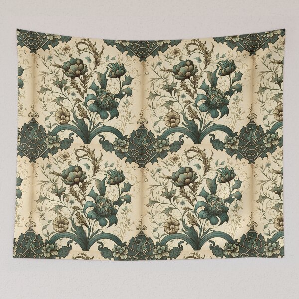 Item preview, Antique Florals - Classic Vintage Floral Pattern designed and sold by PassionPalette.
