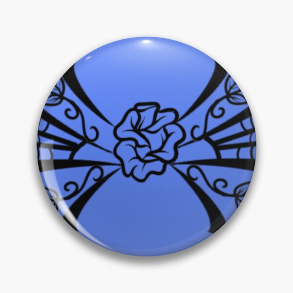 Item preview, Journey into the FairyWood Rose Web design (blue version) designed and sold by CCLcurios.