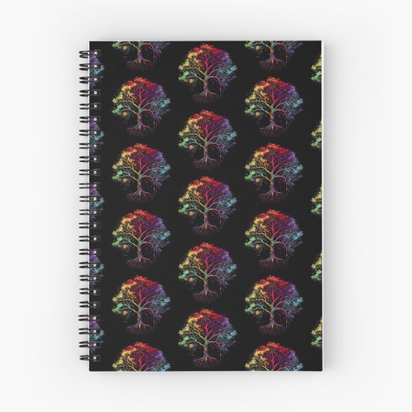 Item preview, Celtic Pagan Wiccan Tree of Life in Rainbow Colors designed and sold by CGSGraphics.