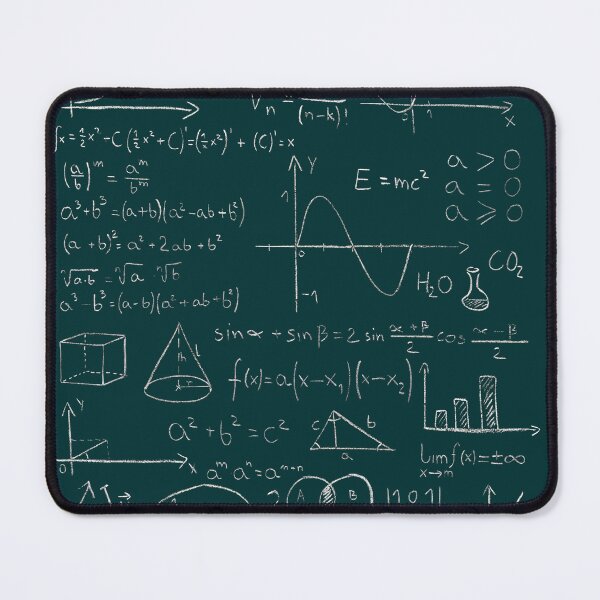 Item preview, Handwritten Math Equations | Geomatric Formulas Collage designed and sold by EngineersArt.