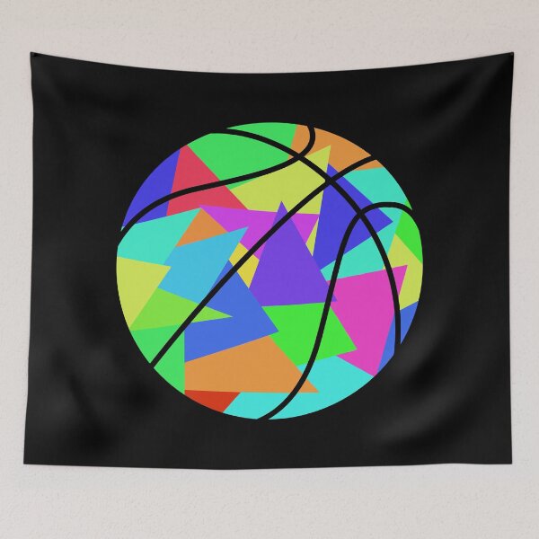 Item preview, My basketball geometric drawing designed and sold by Blondiabshop.