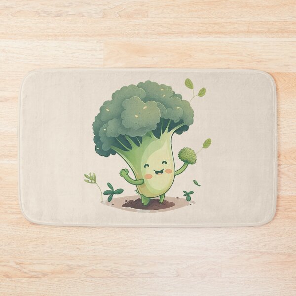 Item preview, Happy Little Broccoli designed and sold by PlaytimeArt.