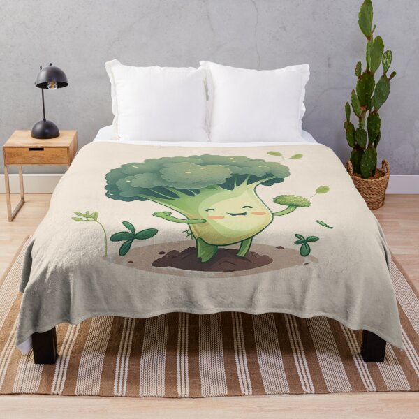 Item preview, Happy Little Broccoli designed and sold by PlaytimeArt.