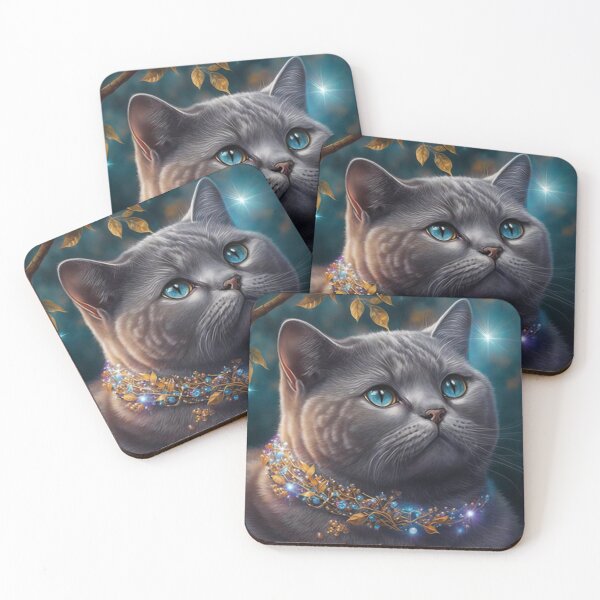 Artikelvorschau, Luminous British Shorthair Kitten entworfen und verkauft von Nocturne  Paws.